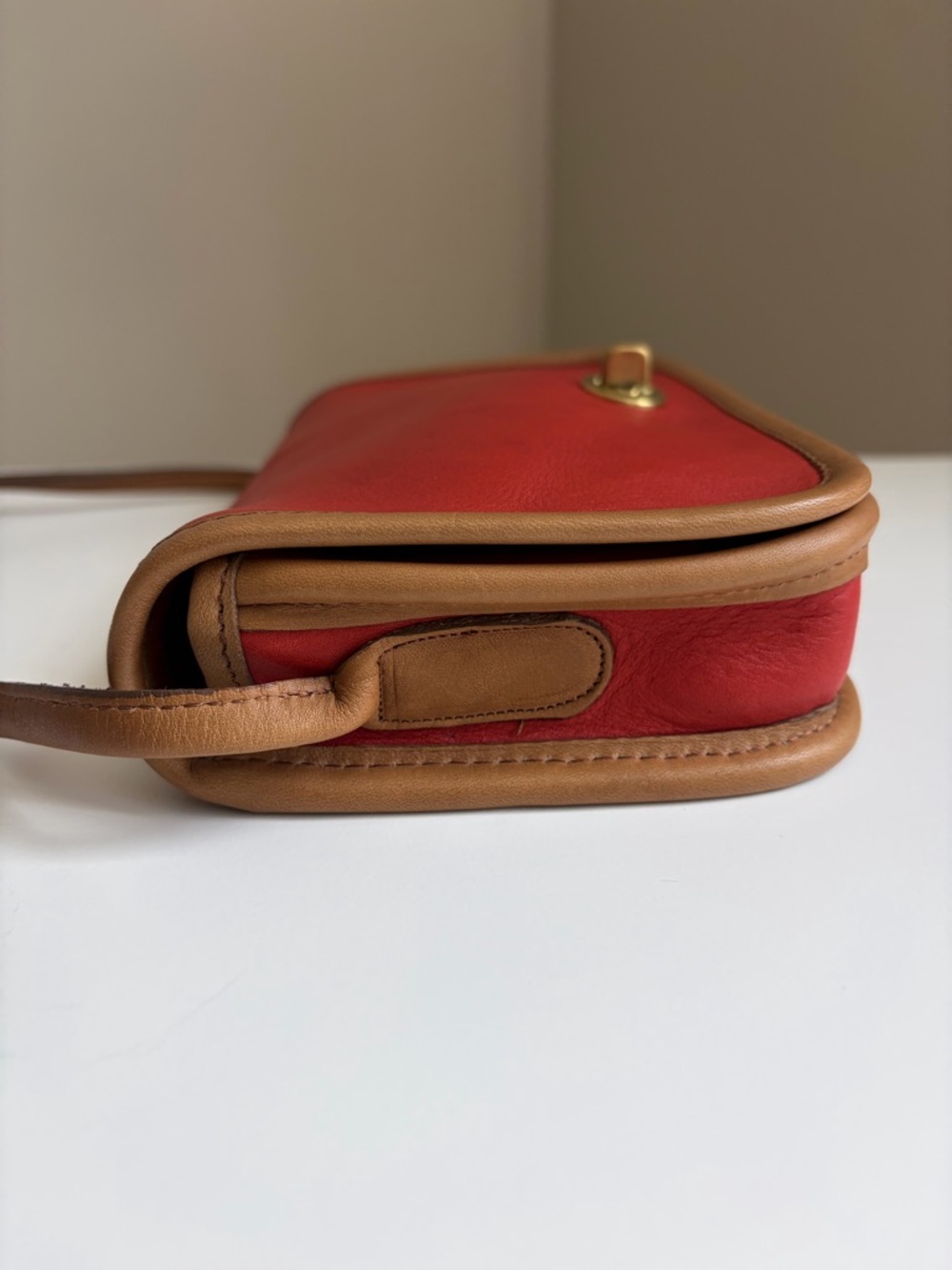 Coach Vintage Spectator Dinky Bag | Rust Orange - Picture 7 of 11